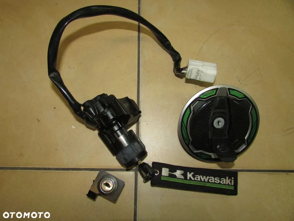 Kawasaki Z 400 Z400 19-23 stacyjka wlew komplet zamków - 1