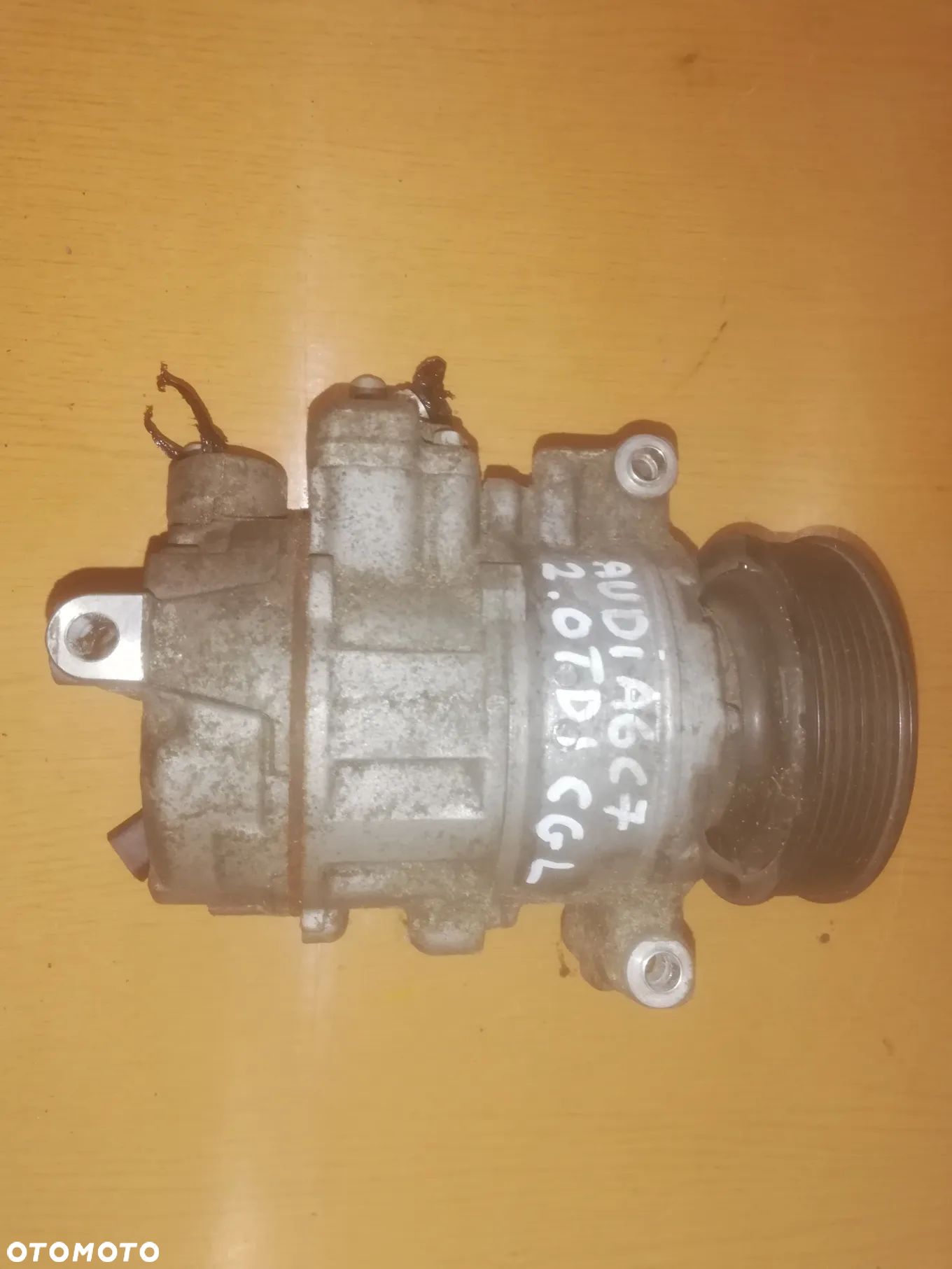Kompresor sprężarka klimatyzacji  AUDI A6 C7 4G 2.0 TDI CGL - 1
