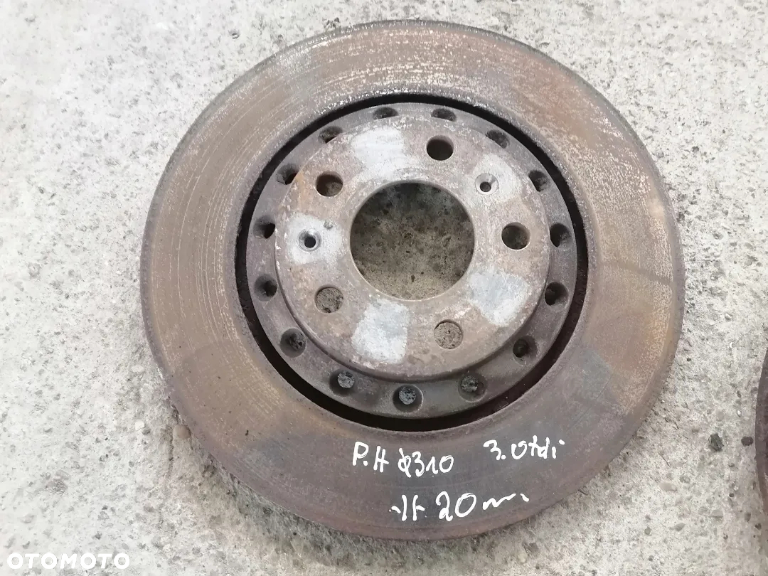 Swap Hamulce Tarcze Zaciski Zestaw Tył VW Phaeton 310mm - 18