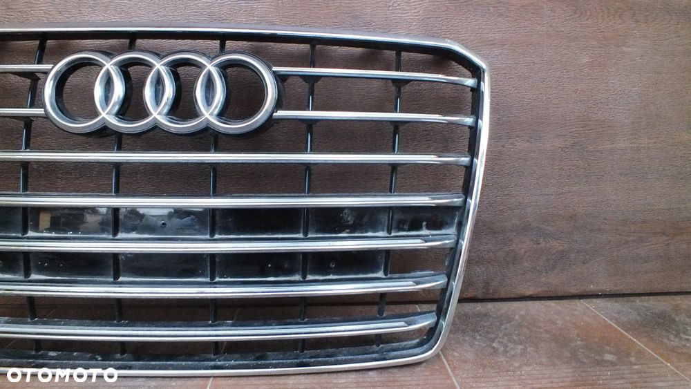 Atrapa zderzaka gril Audi A8 D4 lift - 4