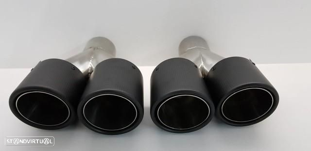 Ponteiras de Escape Look Akrapovic Duplas - 5