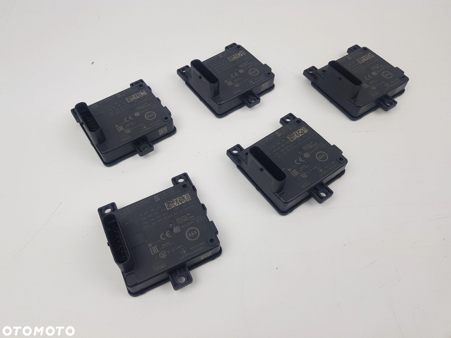 NOWY ORYGINALNY Radar Sensor Distronic Volkswagen Audi Skoda 5WA907550 - 7