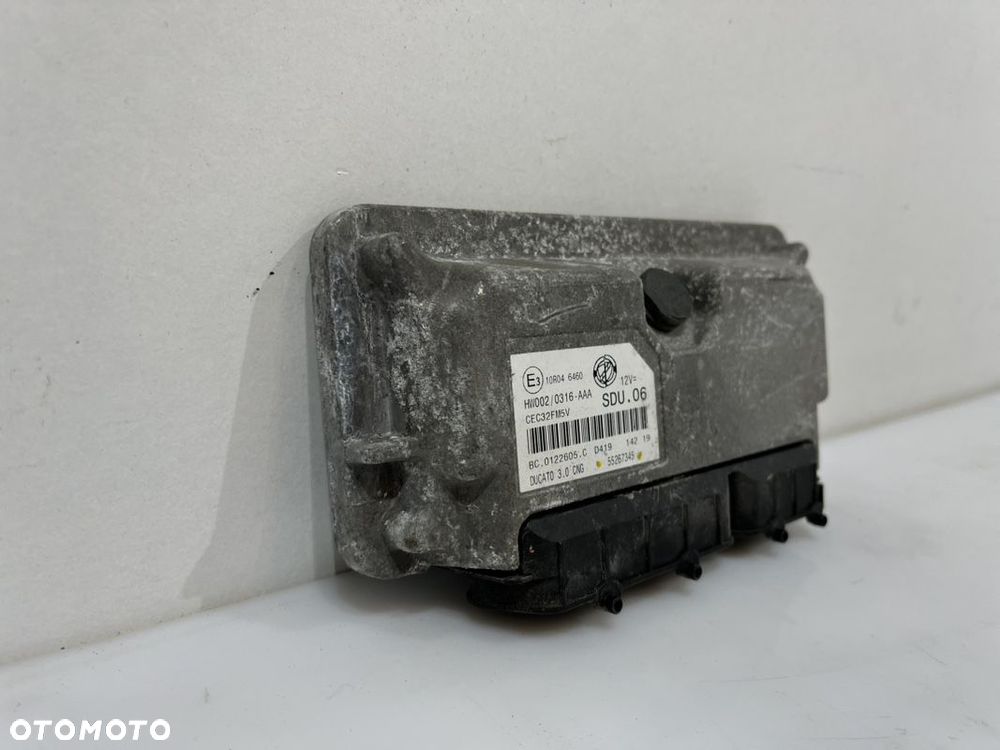 FIAT DUCATO BOXER JUMPER KOMPUTER STEROWNIK 55267345 - 2