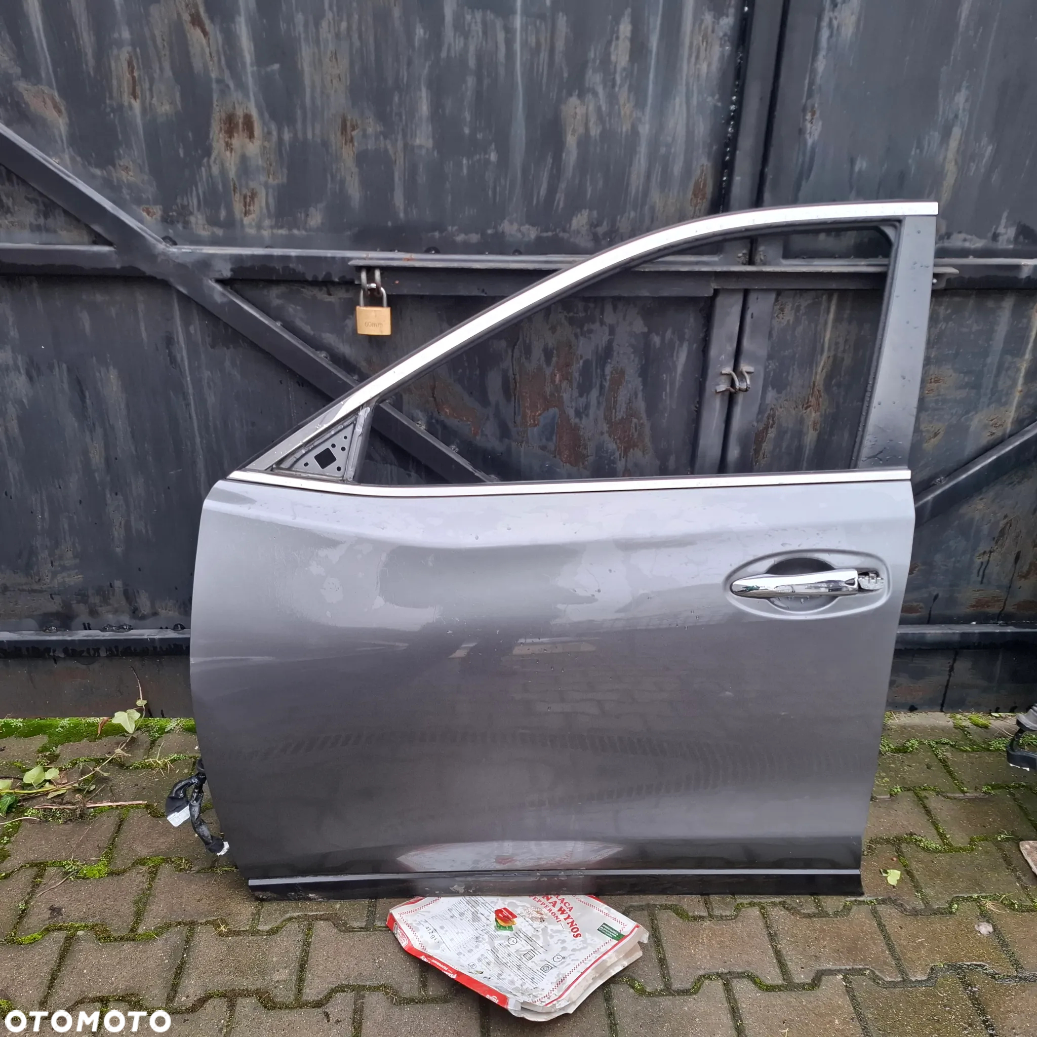 NISSAN X-TRAIL T32 14- DRZWI PRZÓD TYŁ LEWA STRONA KAD KADG szare srebne grafit - 4