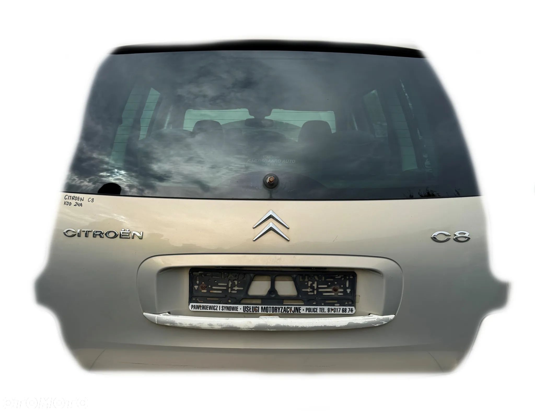 CITROEN C8 KLAPA BAGAŻNIKA KDD - 1