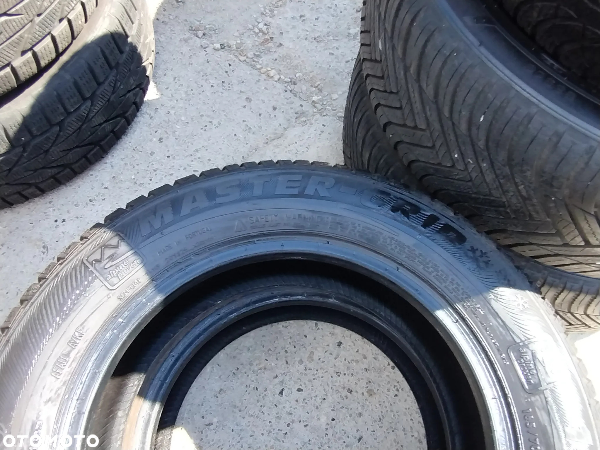 165/70R14 Opony Zimowe Zima SEMPERIT MASTER-GRIP 2 Legnica ALU-RAD 6,5mm 165/70 - 8
