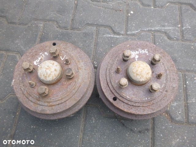 PIASTA PIASTY TYŁ NA PRZYCZEPKĘ KOMPLET FIAT 4X98 - 15