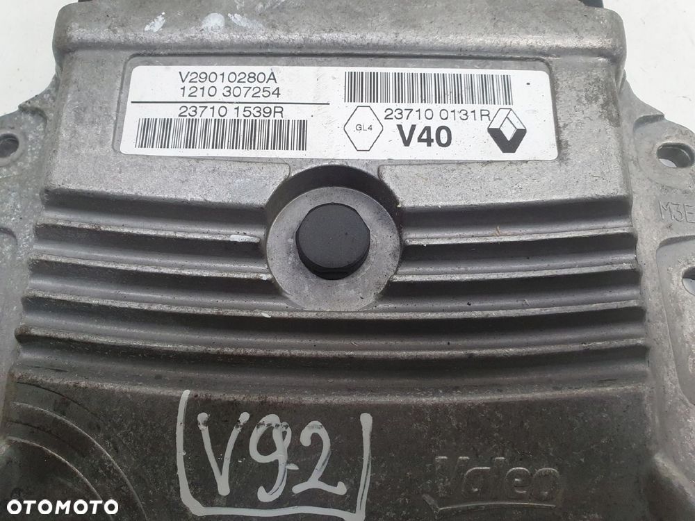 Renault Megane III 1.6 16V KOMPUTER SILNIKA Sterownik 237100131R V29010280A - 11