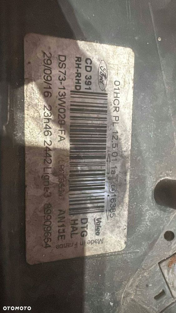 prawy reflektor ford mondeo mk5 wersja uk - 4