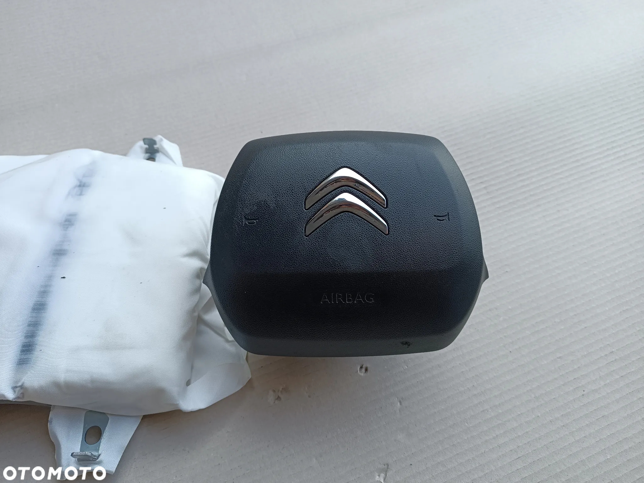 PODUSZKI AIRBAG KIEROWCY PASAŻERA ORYGINAŁ CITROEN C4 CACTUS - 2