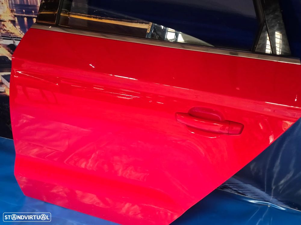 Porta traseira esquerda originais para audi a3 8v s-line saloon limousine carro 2014+ - 4