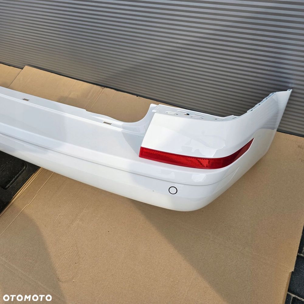 VW T6 zderzak tył biały LB9A PDC IDEALNY - 5