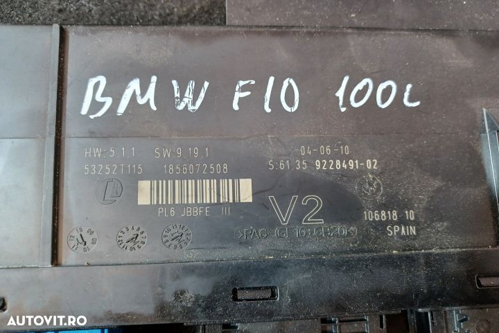 Calculator confort 9228491 9228491-02 9228491 9228491-02 BMW Seria 5 - 3