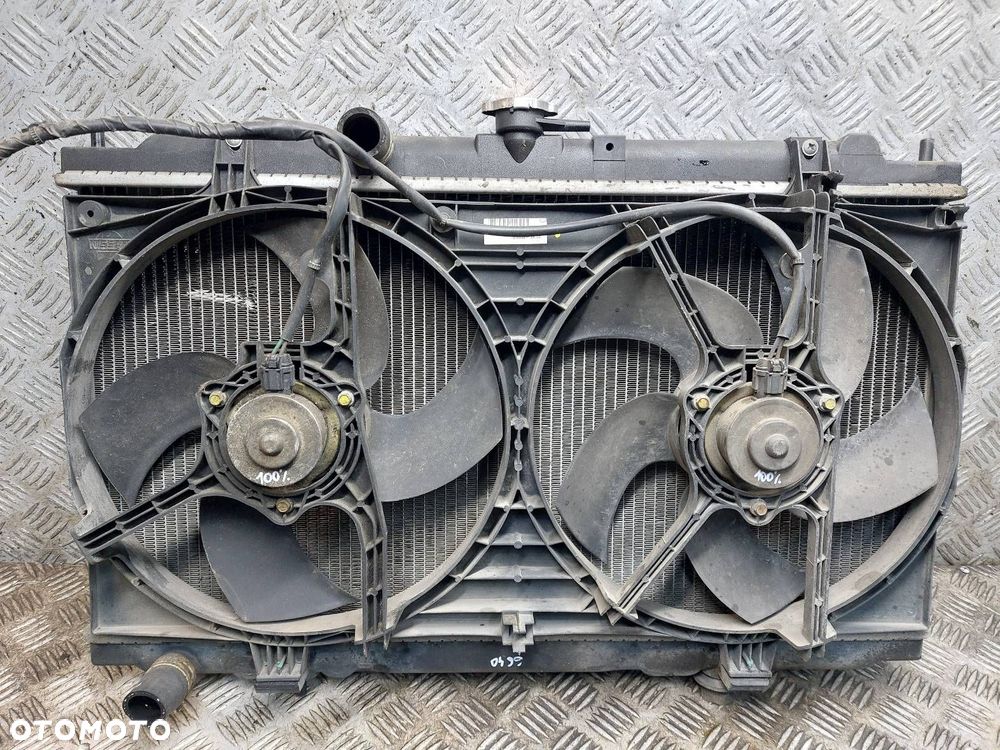 CHŁODNICE KOMPLET + WENTYLATORY NISSAN PRIMERA P12 1.8 16V 92100-BM405 - 2