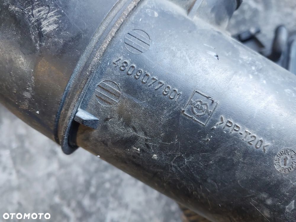 BMW E39 530 3.0D 192KM Osłona pokrywa górna pokrywy silnika obudowa filtra powietrza rura przewód powietrza dolot - 6