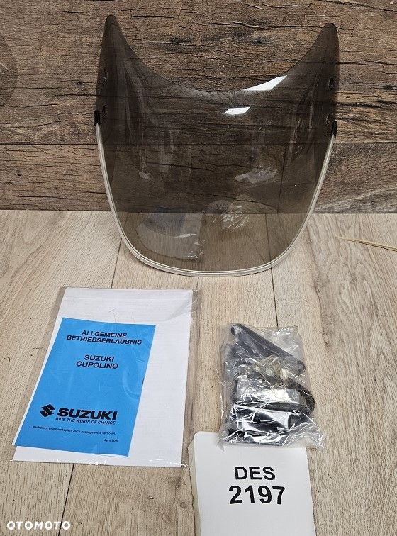 Oryginalna Szyba Owiewka Wizjer Suzuki Bandit GSF 650N   990D0-38G50-MV0 - 1