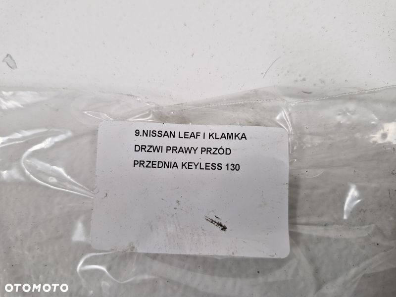 NISSAN LEAF I 1 KLAMKA DRZWI PRAY PRZÓD KEYLESS - 10