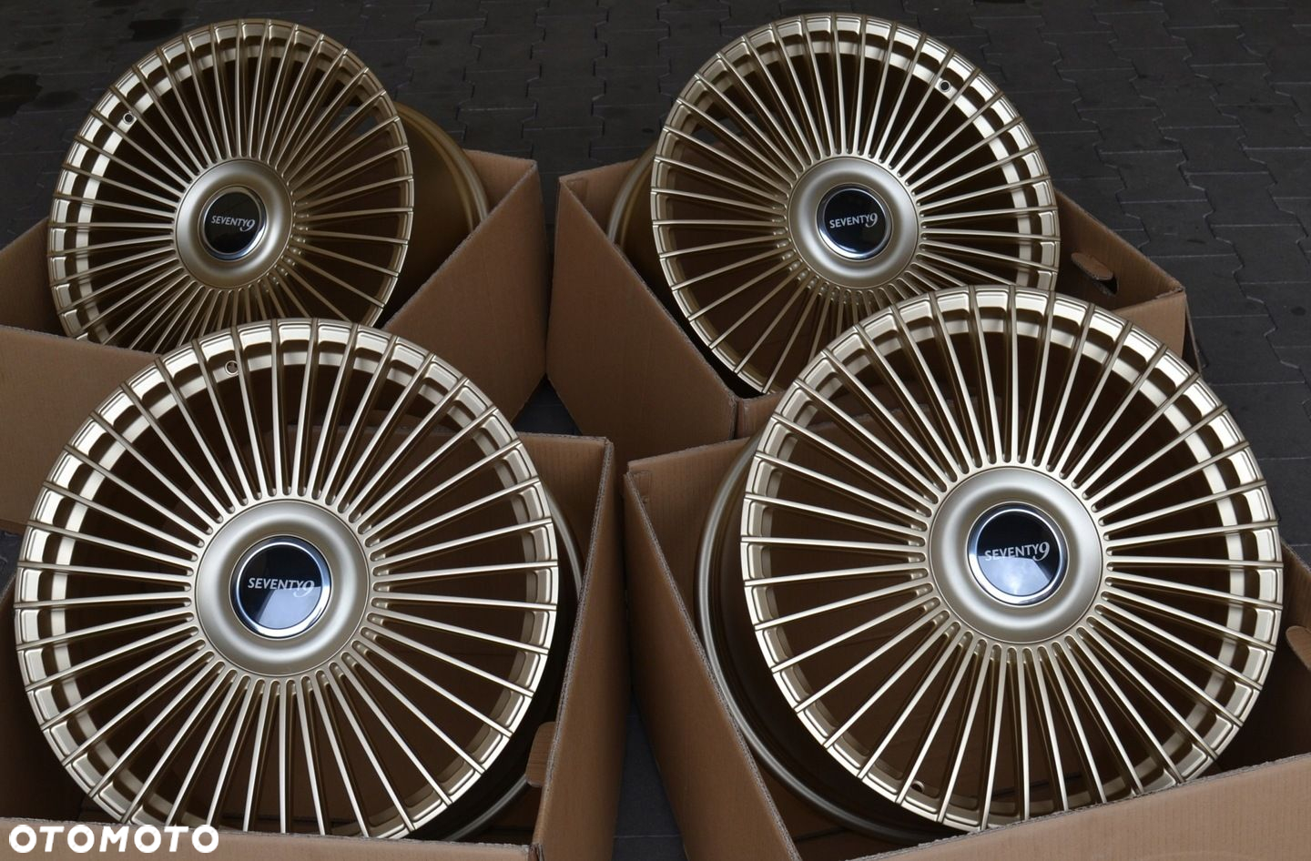 FELGI 21" 5X112 MERCEDES-BENZ GLE GLS W167 FELGI NOWE KUTE  GOLD - 3