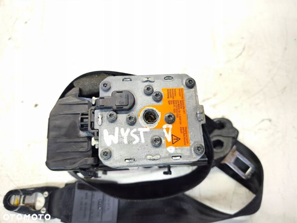 PAS BEZPIECZEŃSTWA PRAWY AUDI A4 B8 LIFT 8K1857706AJ USZKODZONY - 2