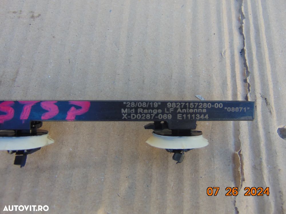 Antena keyless Peugeot 208 dupa 2019 2008 opel mokka citroen c4 astra L 308 corsa f cod 9827157280 / 982 - 2