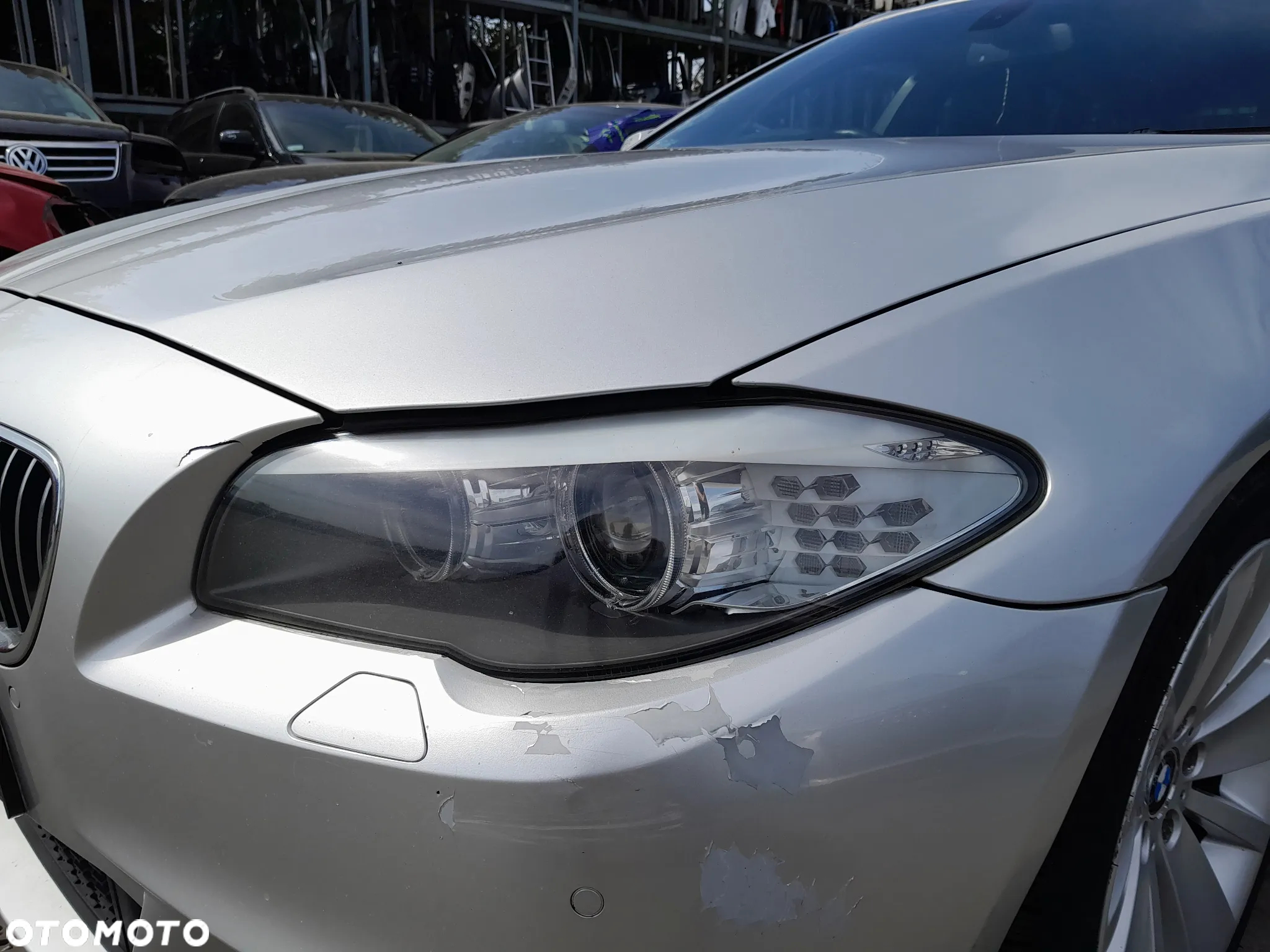 BMW F11 F10 LAMPA REFLEKTOR LEWA PRZEDNIA LEWY PRZÓD BI XENON LED - 2