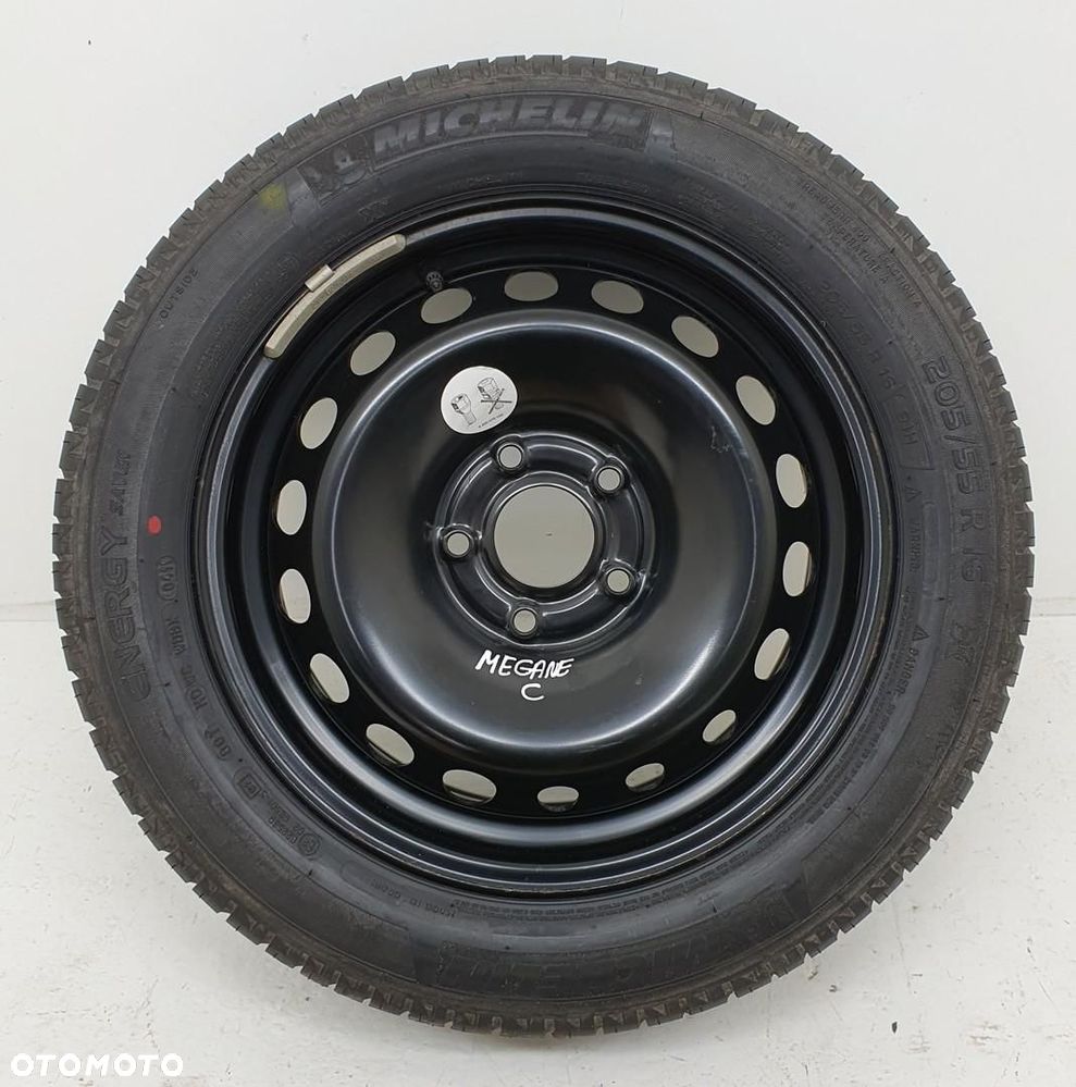KOŁO ZAPASOWE 205/55/R16 6,5J ET47 5X114,3 RENAULT MEGANE III 403000027R - 1