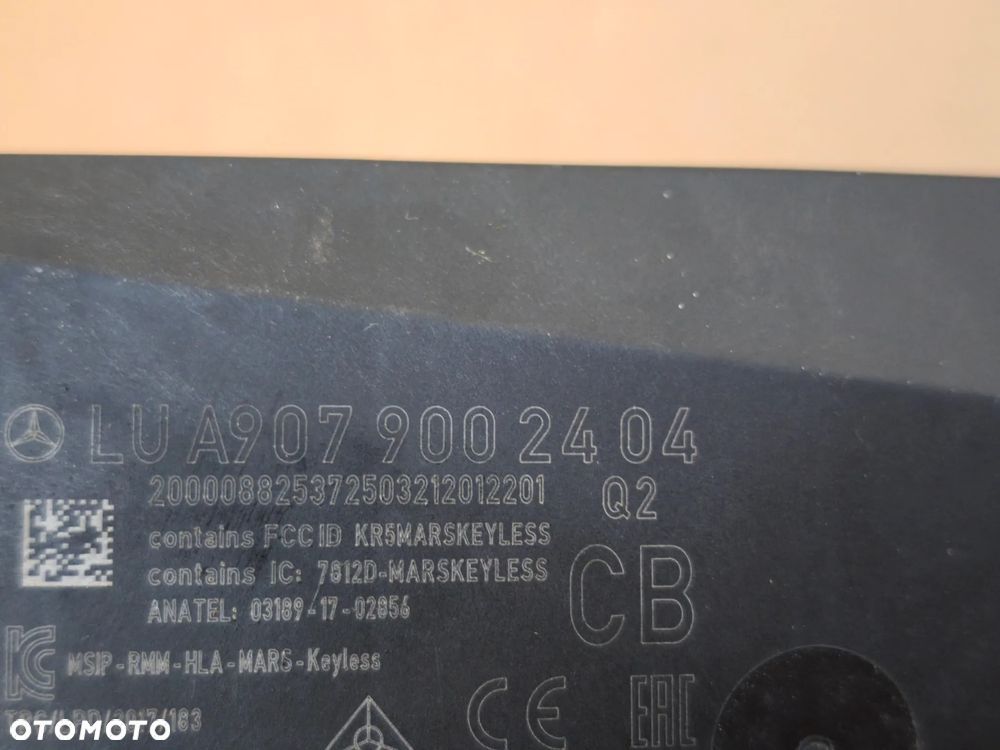 Zestaw startowy Mercedes-Benz Sprinter w907 2.2 651 A6519003603 a9079002404 - 3