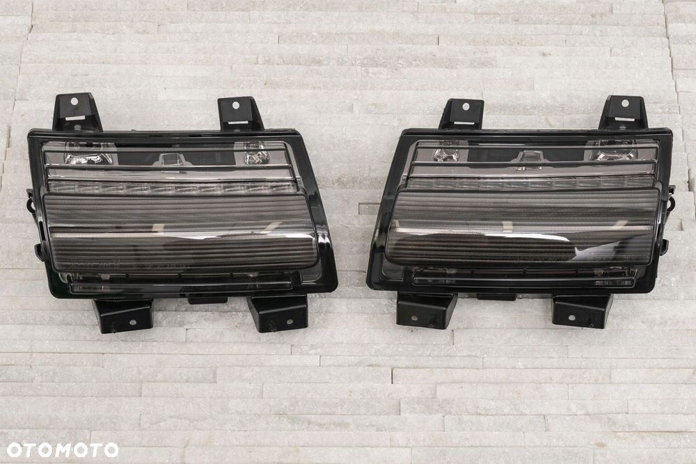 jeep wrangler jl 18+ światła do jazdy dziennej drl led kierunkowskaz usa - 5