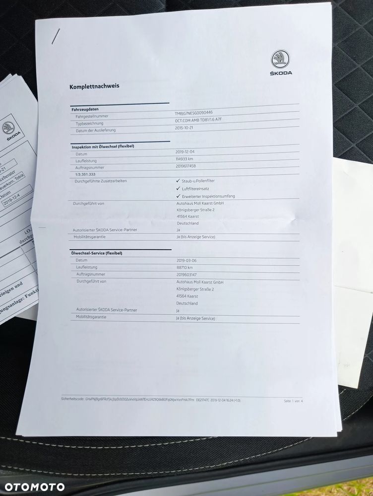 Skoda Octavia 1.6 TDI Edition DSG - 25