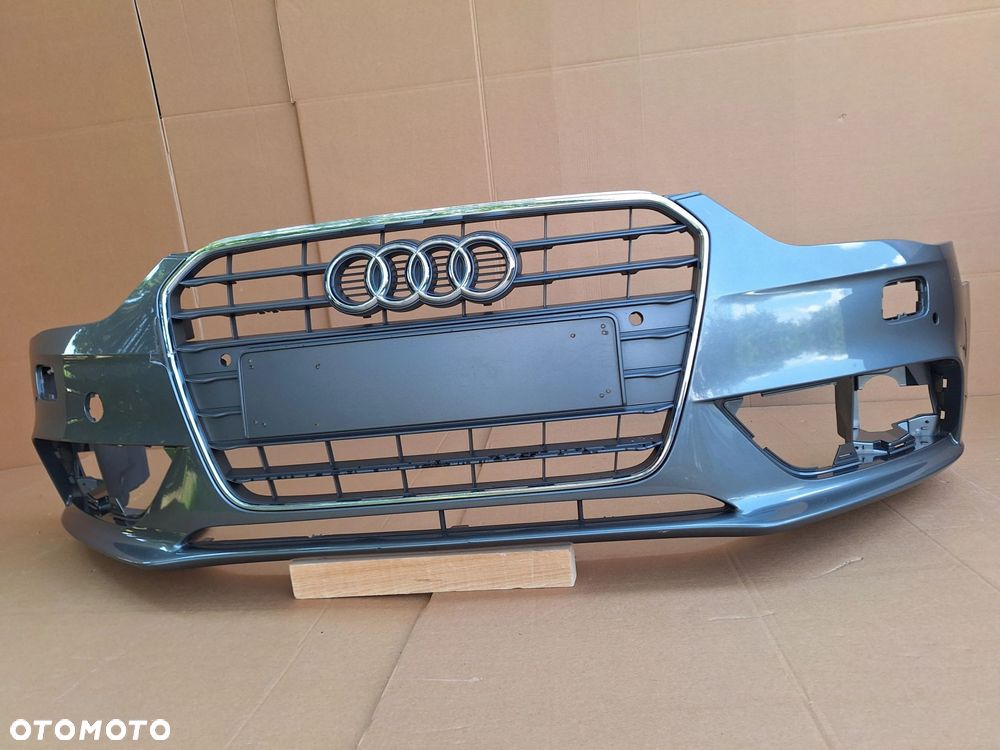 AUDI A4 B8 LIFT 12-15 8K0 ZDERZAK PRZÓD PRZEDNI ORYG AUDI 8K0807437AC WYSYŁKA 24H - 1