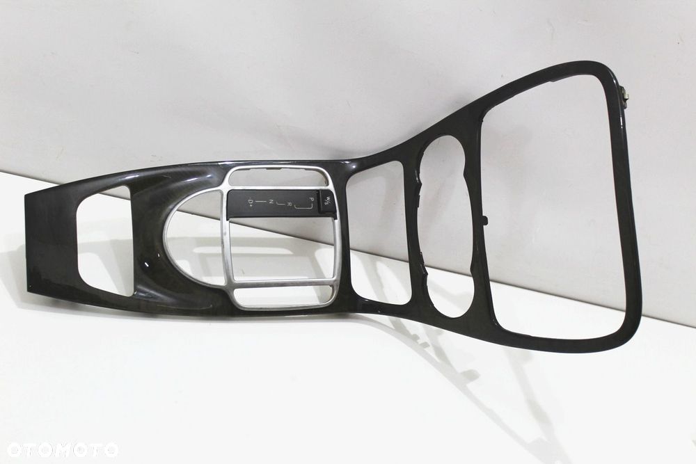 Ramka środkowa konsoli panel dekor drewno Mercedes SL R230 W230 SL500 SL350 - 9