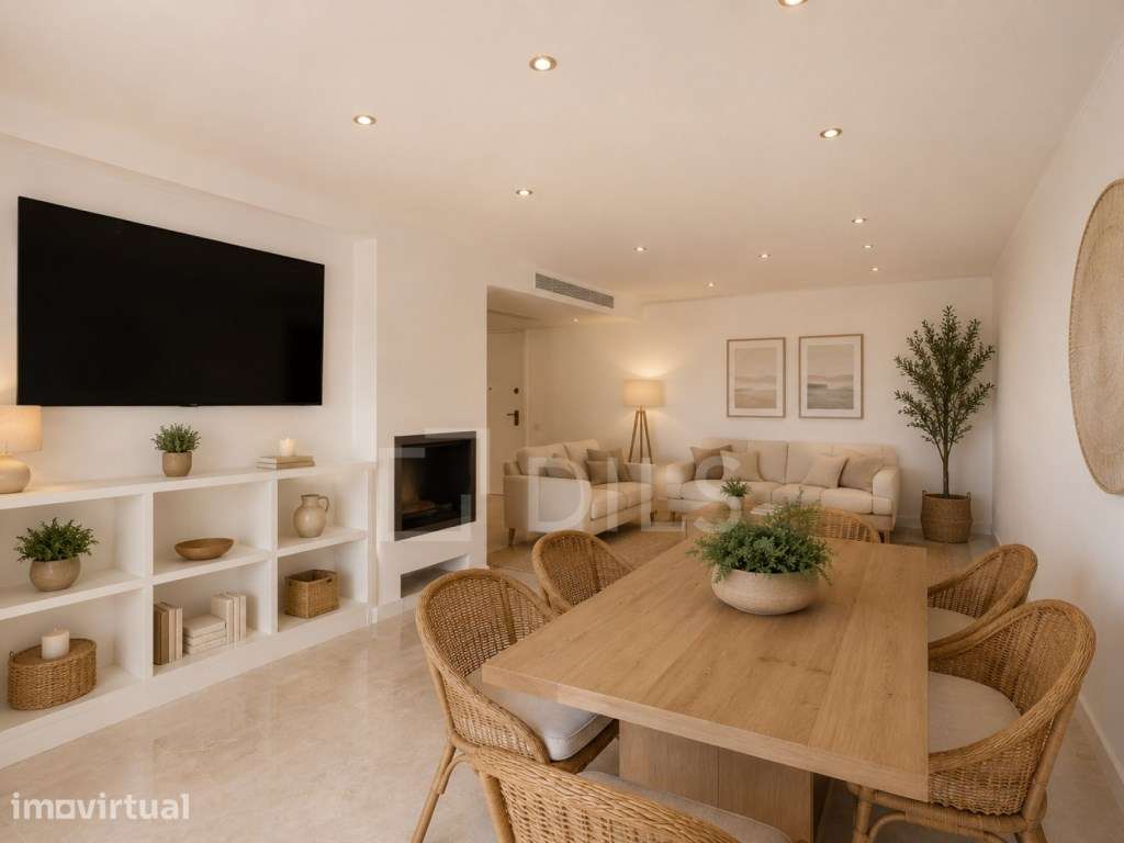 Apartamento T2 em frente ao mar, em condomínio privado, Cascais - Grande imagem: 2/20