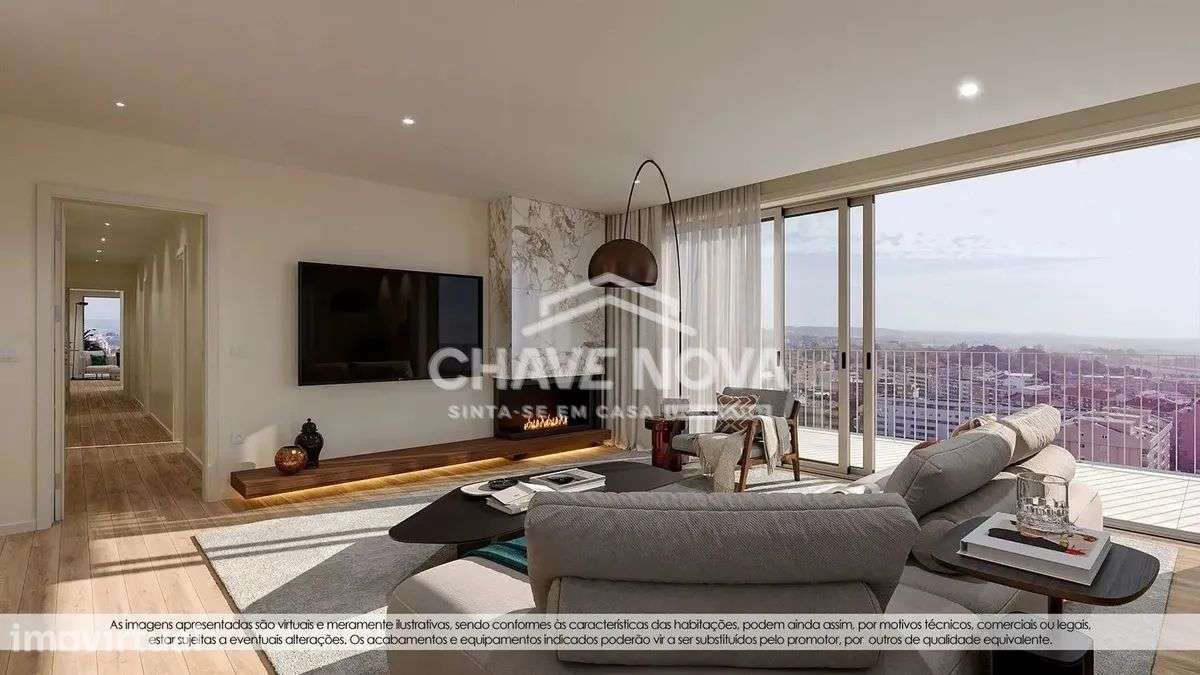 T2 com Vista Mar, Terraço de 27m² e Exposição Solar Sul – Canidelo - Grande imagem: 4/22