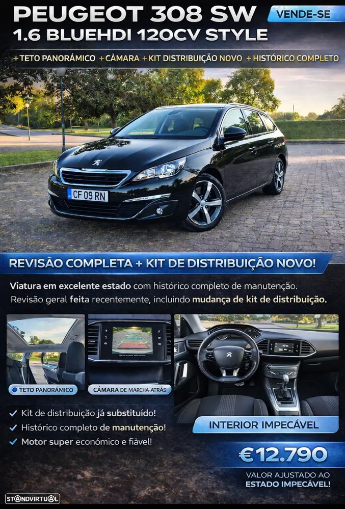 Peugeot 308 SW BlueHDi 120 Stop & Start Style - 1