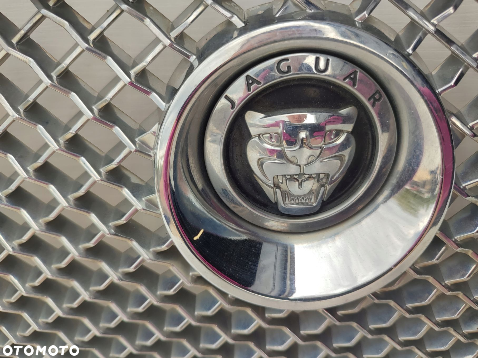 Grill atrapa chłodnicy JAGUAR XF X250 07-11 ORYGINAŁ 8X23-8A100-AA - 3
