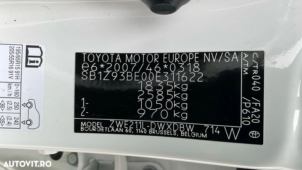 Toyota Corolla 1.8 HSD Eco - 36
