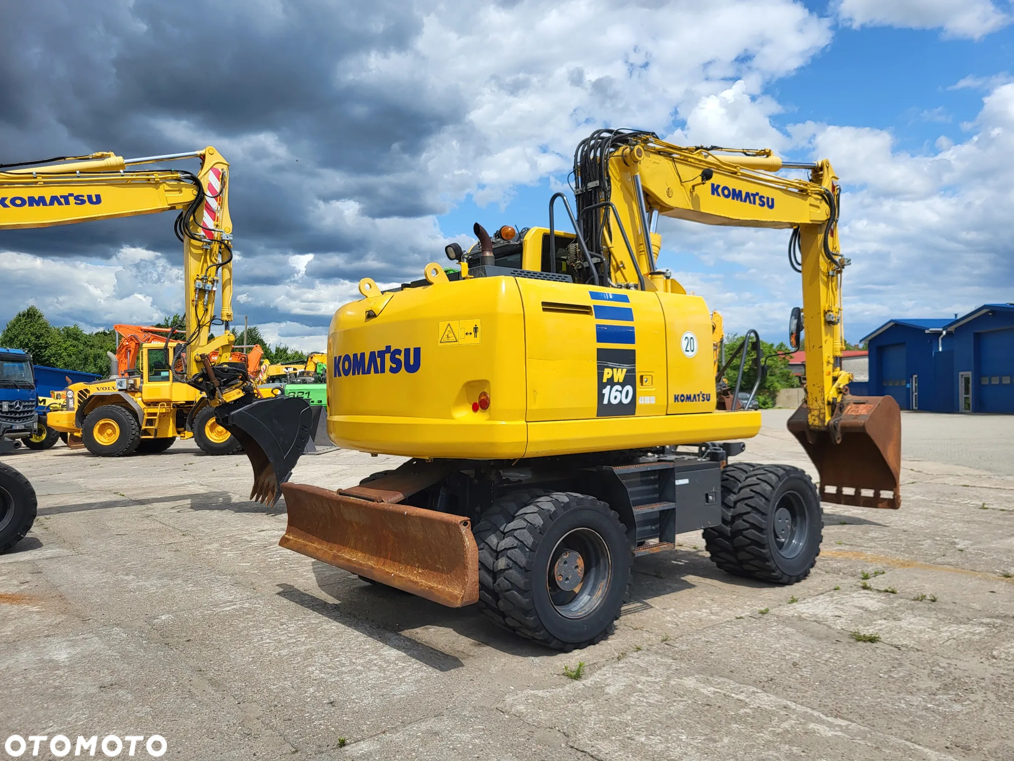 Komatsu PW 160 -10 spr z Niemiec - 5