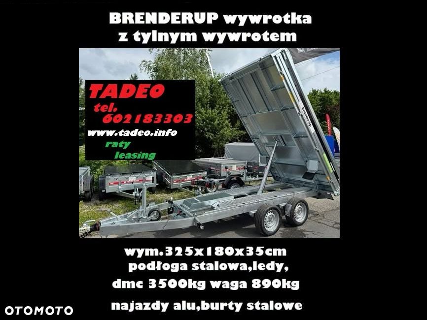 Brenderup kiper tylny BT5325STB3500 BT5325 - 1