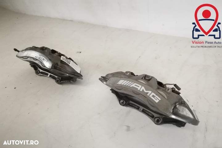 Etrier AMG Brembo Original In Stare Buna Stanga Dreapta Fata 6 Pistoan - 3