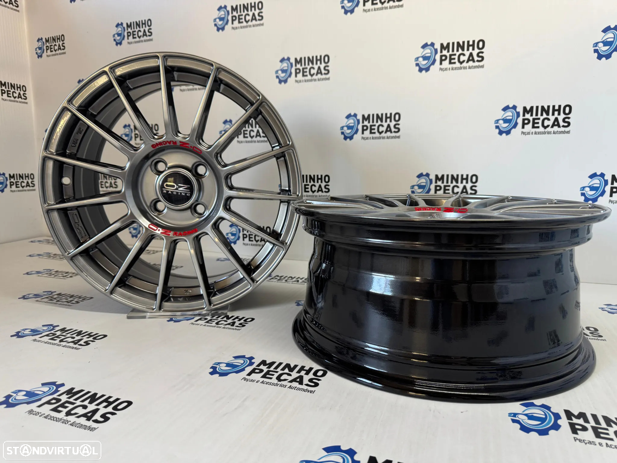 Jantes Look OZ Racing em 16 (4x100) Hyper Black - 5