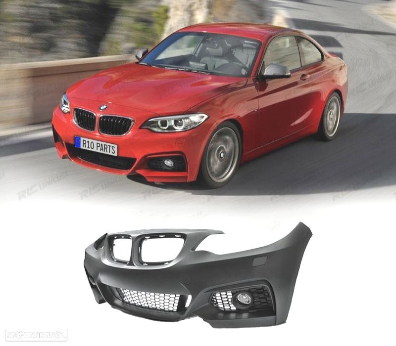 PARA-CHOQUES FRONTAL BMW F22 F23 LOOK M 14- SRA - 1