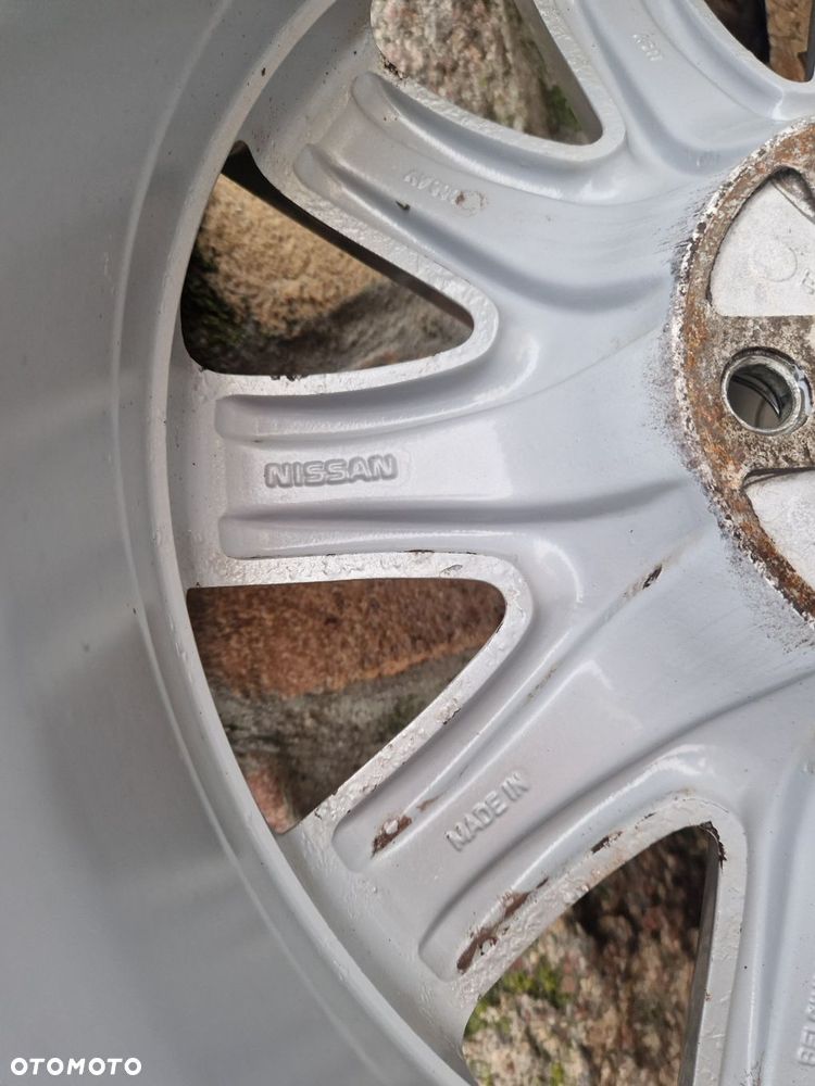 NISSAN FELGI ALUMINIOWE 5X114,3 7JX17 FI66,1MM  ET45 KOMPLET 4szt - 12