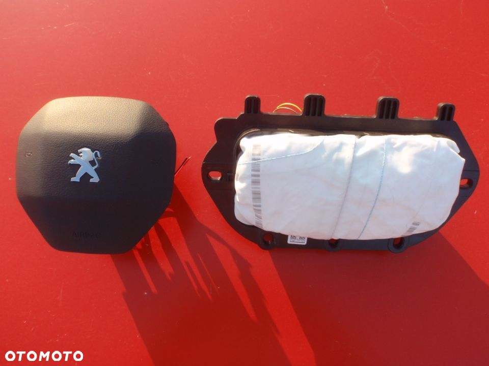 PEUGEOT 508 DESKA KONSOLA KOKPIT PULPIT PÓŁKA PARAPET AIRBAG PODUSZKI PASY PAS naprawa regeneracja ! - 2