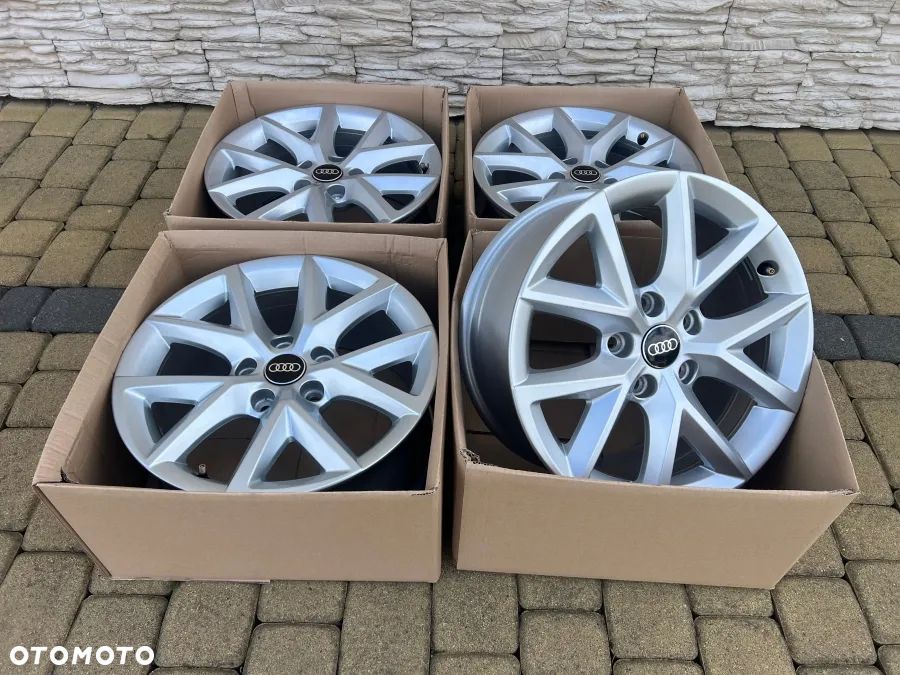 Felgi Audi A3 A4 A6 Q2 Q3 Seat Leon Ateca Exeo Ateca Alhambra - 16 cali, 5x112 otwór: 57,1 - demo - 2