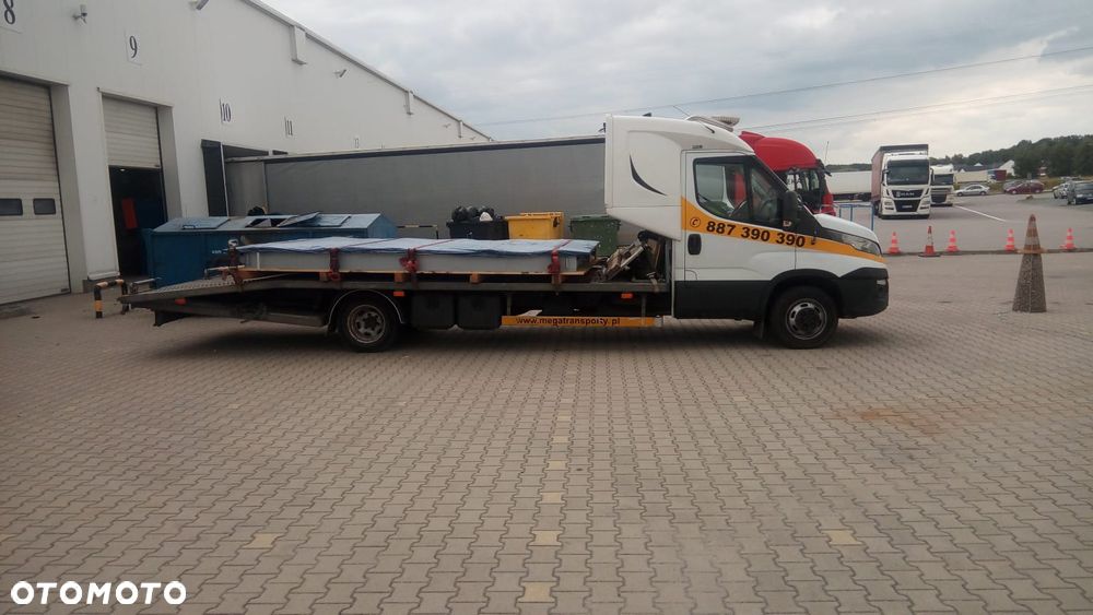 Iveco Daily 50C15 DMC 3,5t na kat. B, 1. właściciel, laweta, kabina sypialna, salon PL, webasto, najazd 6,2m, bliźniaki - 5