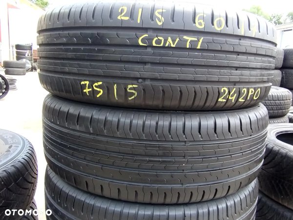 215/60R17 Opony Letnie Lato CONTINENTAL ContiEcoContact 5 7,5mm Legnica ALU-RAD 215/60
