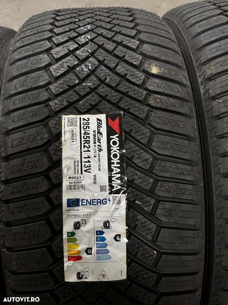 Vând 4 anvelope 285/45/21 Yokohama de iarnă noi - 3