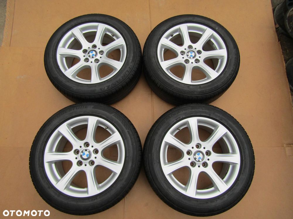 4 x Felgi Aluminiowe Koła 17 BMW 3 E90 E91 E92 E93 1 E87 8 j 5x120 ET34 piasta 72,6 mm + Opony 225/55 17 Bridgestone 7,5 mm Letnie - 3