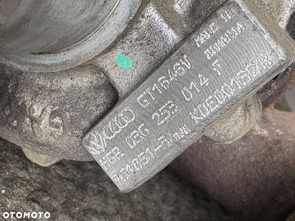 Turbosprężarka Audi VW 1.9 TDI 03G253014F - 5
