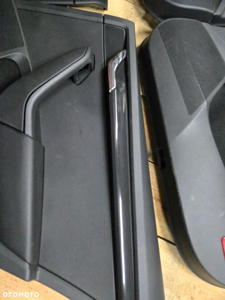 SKODA OCTAVIA III RS VRS  ZESTAW  BOCZKÓW SKÓRA - 6